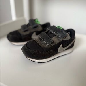 Nike Kids Black and Gray Shoes